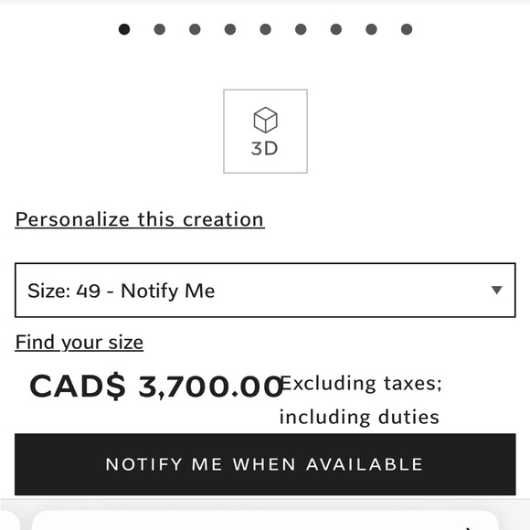 ‼️SOLD‼️Bulgari B Zero 1 Ring Three Band White Gold - Picture 9 of 9